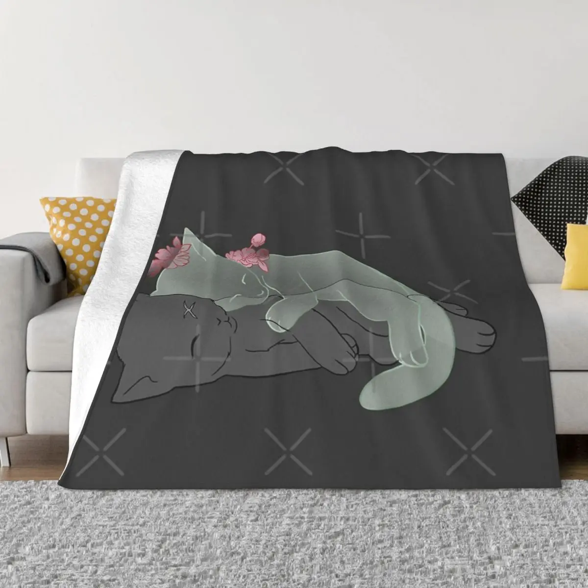 

Guardian Kitten Home Bed Blankets Blankets & Throws Thin Wadding Blanket Throw Blanket