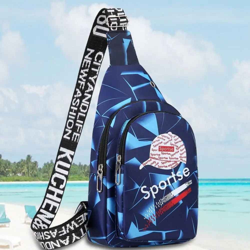 Casual Chest Bag Shoulder Crossbody Bag Male Anti Theft Multifunction Bags Man Sports Travel Pack