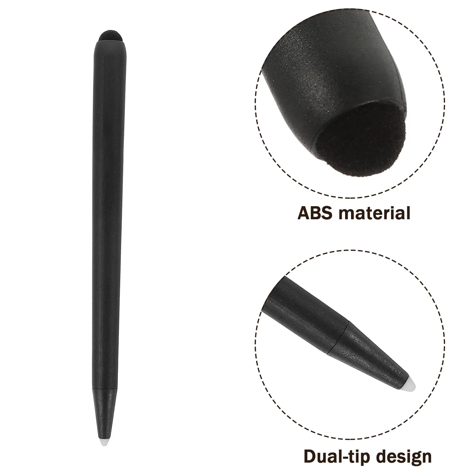 2 Stück kapazitiver Bildschirmstift, elektronischer Whiteboard-Stift, Whiteboard-Bildschirm-Touch-Stift, praktischer Stylus-Stift, kein Bildschirm