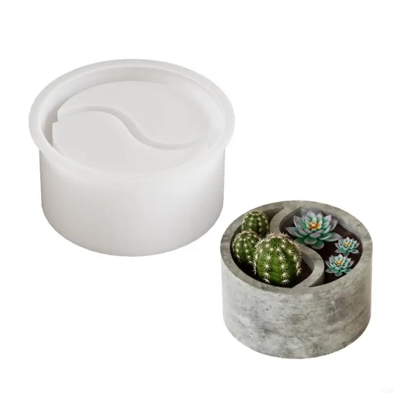 

C71B сочные плантаторные формы силиконовые текстурные украшения формы подсвечника