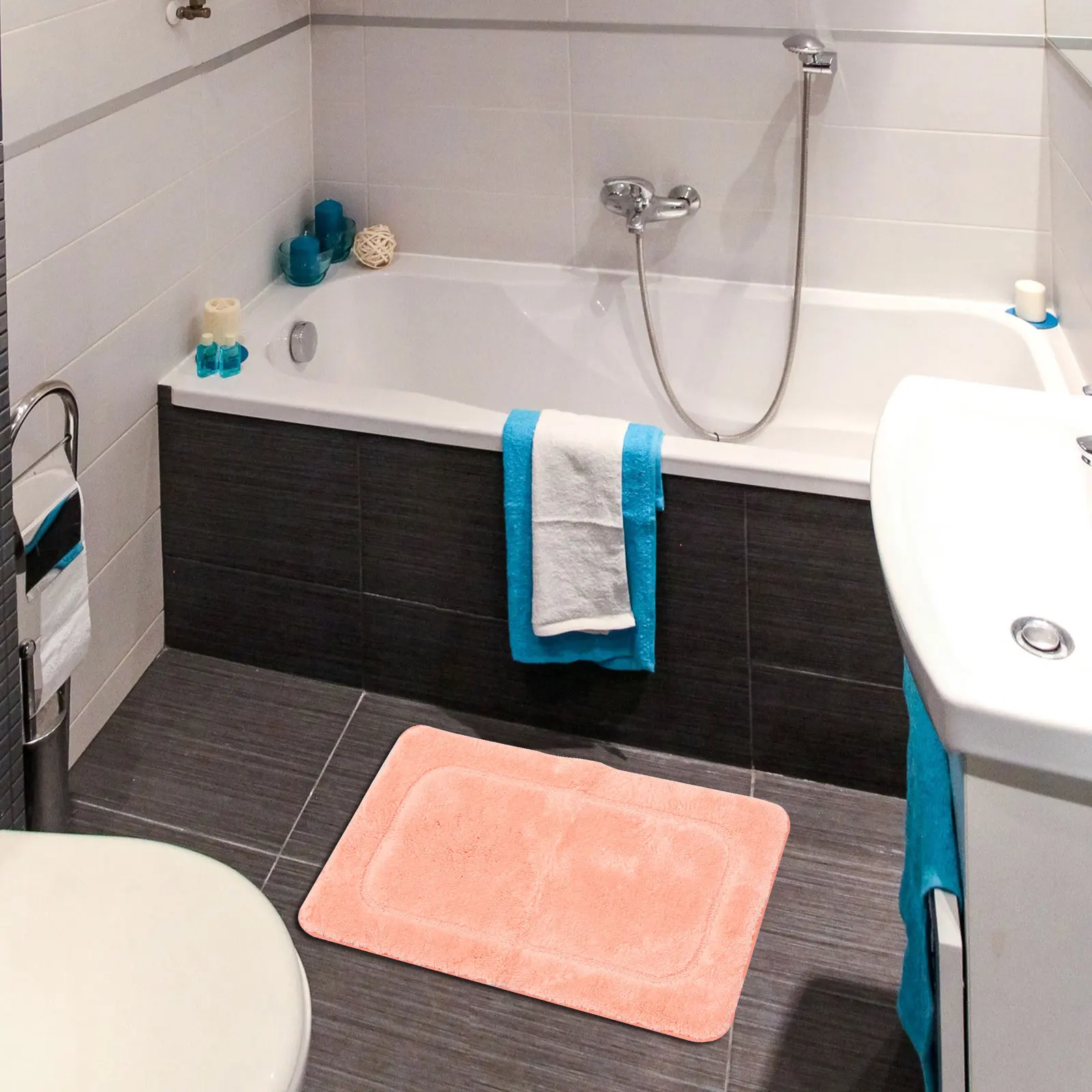 

Non-slip Mat Foot Floor Mats Bedroom Rug Slide-proof Bath Absorbent Anti-skid Doormat Shoe Water Absorption