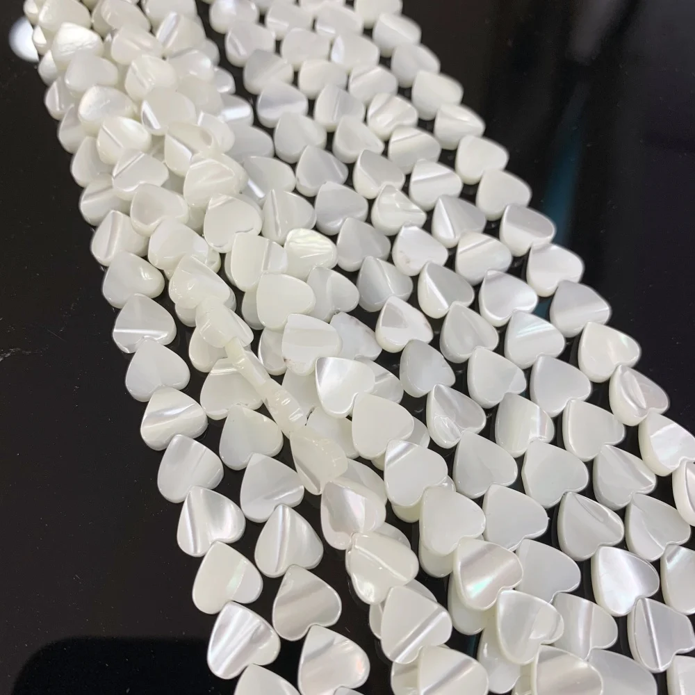 Natural Freshwater Shell Beads Flower Shape Shell Mother Of Pearl Loose Spacer Beads For Jewelry Making DIY Bracelet Necklace15