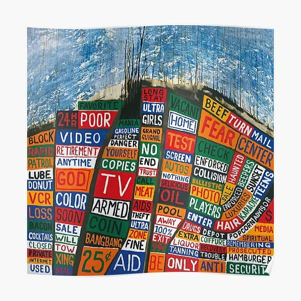 Radioheads  Poster Painting Art Vintage Home Mural Decoration Modern Wall Room Funny Print Decor Picture No Frame