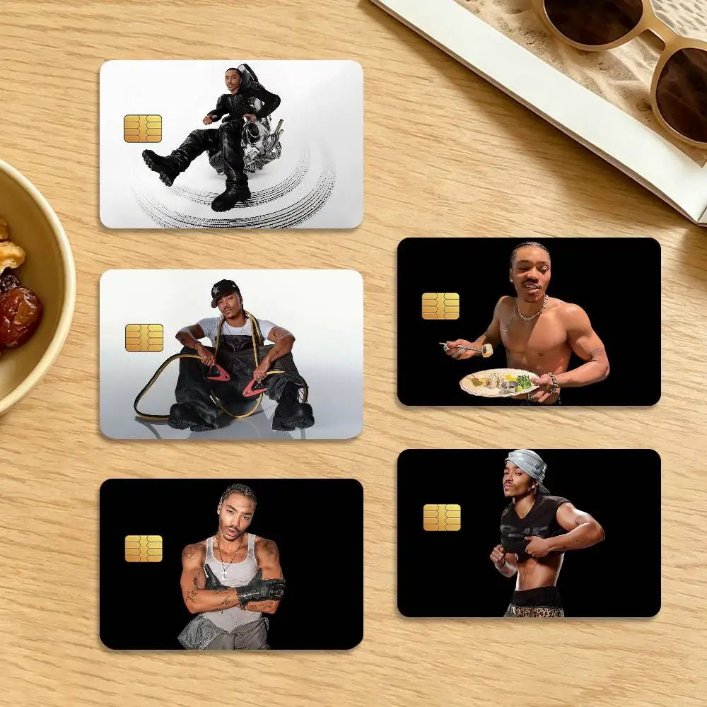 Singer Josh Levi HYDRAULIC Waterproof Anti-Scratch Card Skin Stickers 4Pcs Stylish Decor Covers for Credit & Debit Cards