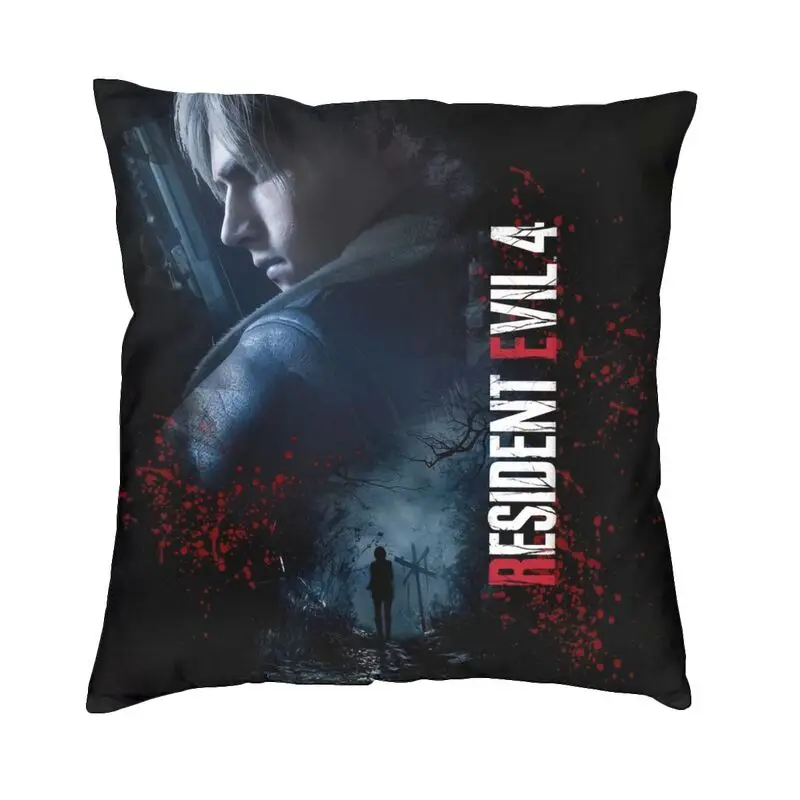 Trans Leon Kennedy Horror Tv Movies Nordic Pillow Cover Home Decorative Cushion Case