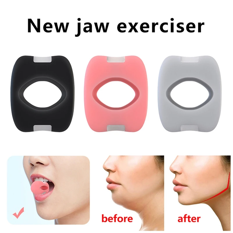 Fitness Face Masseter Men Facial Go Mouth Jawline Jaw Muscle Exerciser Chew Ball Chew Bite Breaker Training