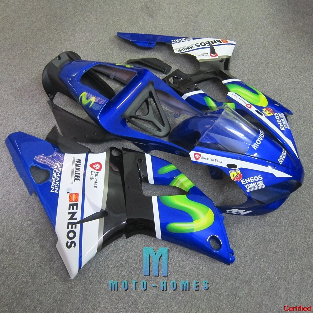 Suitable For YAMAHA YZFR1 2000 2001Motorcycle Body Fairing kit YZF R1 00 01 Customizable Fairings set Replace Bodywork parts