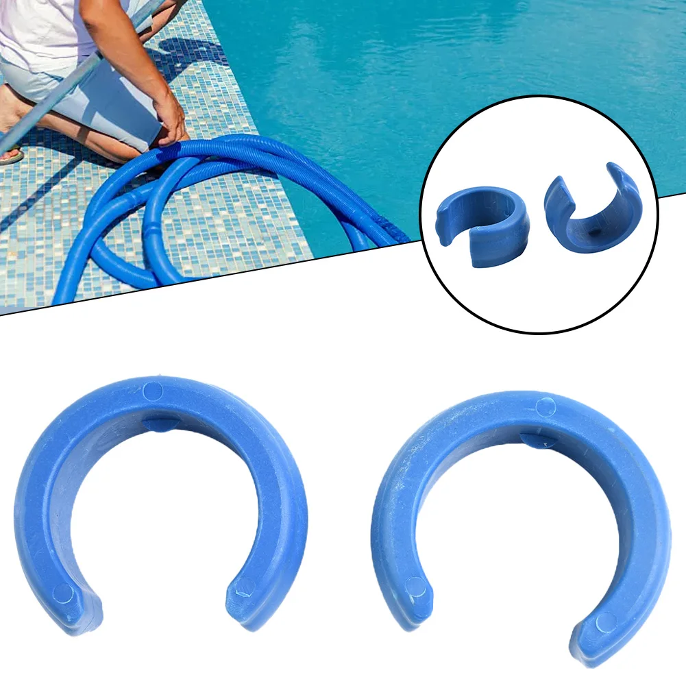 Garden Swim Pool Accessories Pool Hose Clip Pool Pipe Holder Easy To Install Pool Hose Mount Clips Swimming Pool Pipe Holder