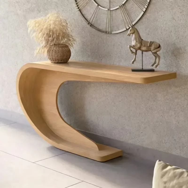 Nordic Minimalist Modern Luxury Colorful Creative Design Living Room Entrance Table for Apartment Home Furniture