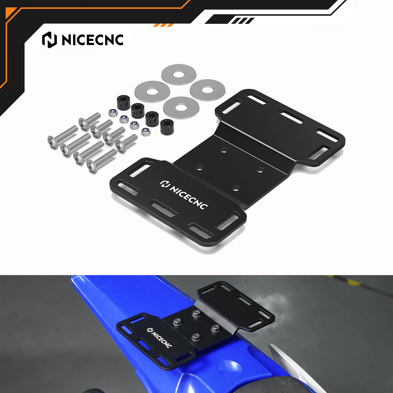 NICECNC Tail Rack For KTM EXC 300 SX 125 SX-F 450 EXC-F 350 XCW 500 SXF 250 XC300 XC-F XCF-W 250 TPI 2004-2025 2024 2023 2022