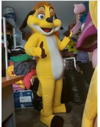 جديد الكبار هالوين شخصية تيمون فستان عيد الميلاد كامل الجسم الدعائم الزي زي التميمة #1