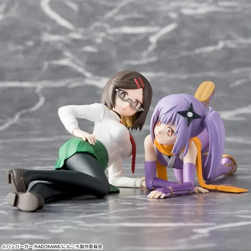 

In Stock SEGA Original A Ninja and An Assassin Under One Roof Koga Konoha Kusagakure Satoko Anime Character Model Toys Gifts