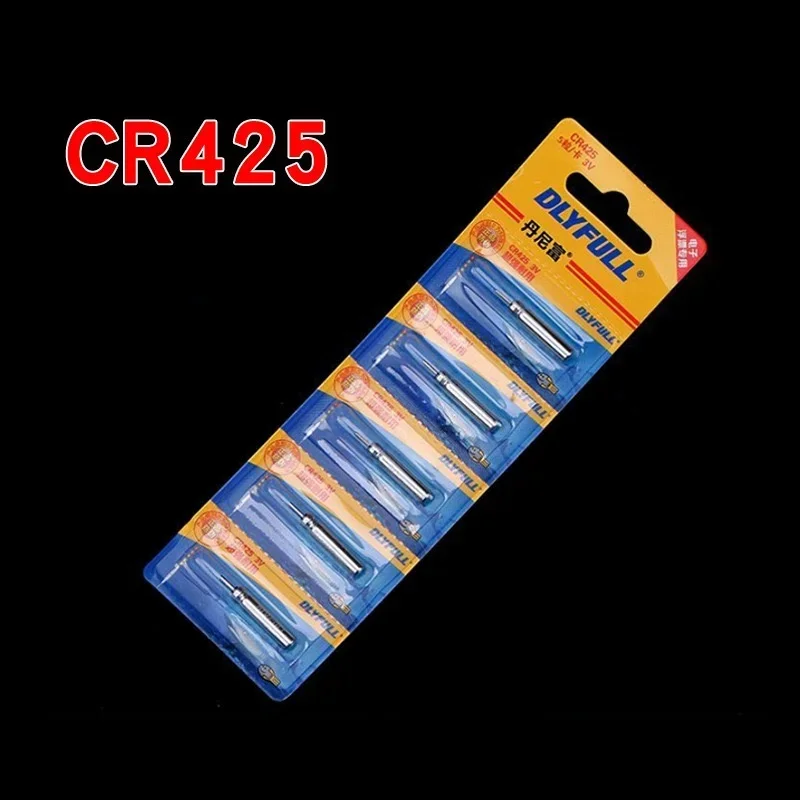 CR425 Button Cell Battery for Electronic Fishing Floats, Night Fishing Luminous Float Power Cell 5-100PCS Replacement