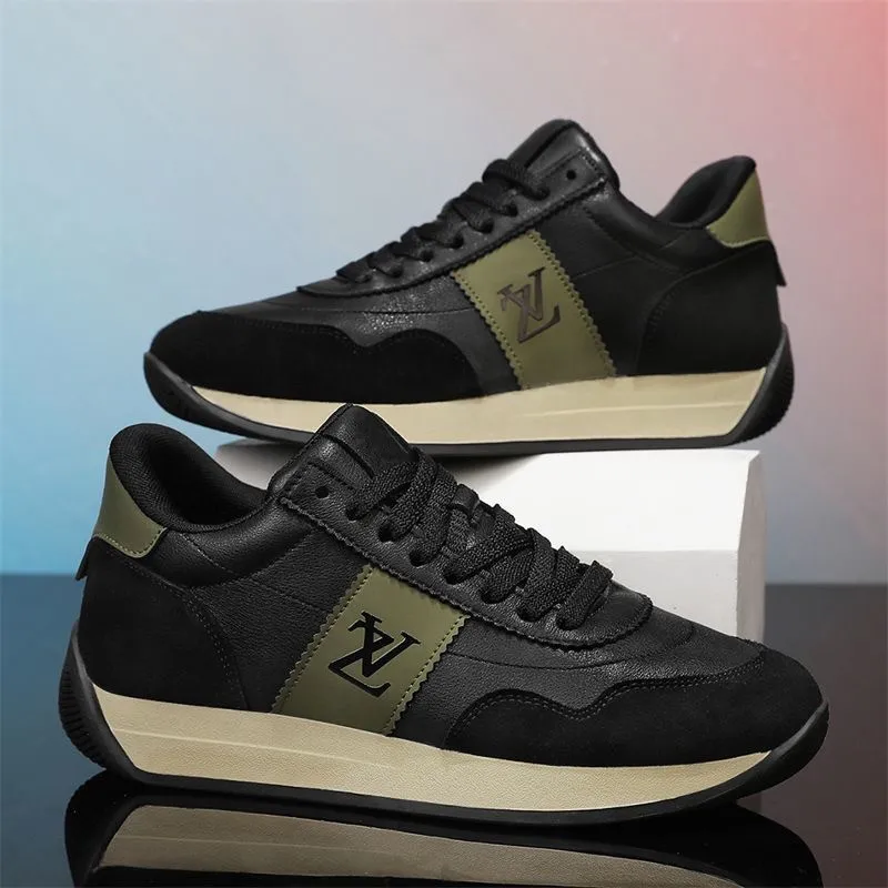 

Brand Men Casual Shoes PU Leather Fashion Sneakers Male Walking Shoes Zapatillas Hombre Spring Autumn Boots Mens Shoe Super 2025