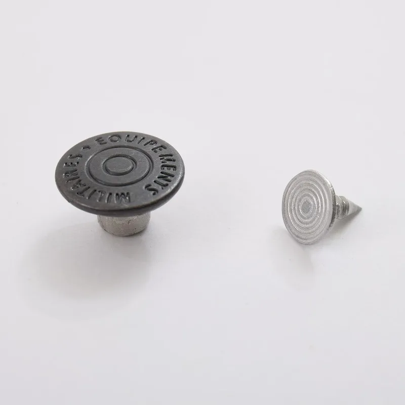 5/8-Inch Jean Buttons Pack of 10 with Durable Brass Finish