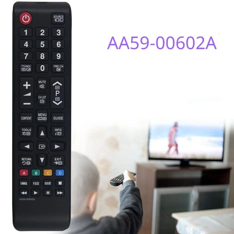 Replacement Remote Control AA59-00602A for Samsung TV AA59-0049 AA59-00666A AA59-00741A Remote Control for Samsung HD LED TV