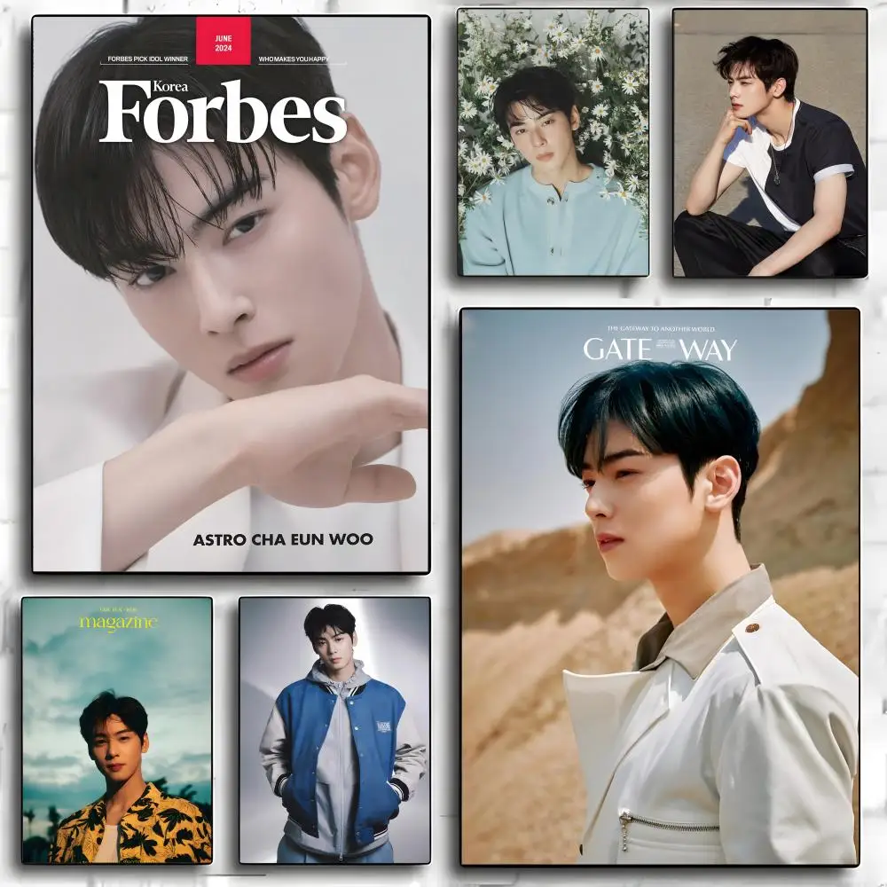Cha eun woo poster-AliExpress