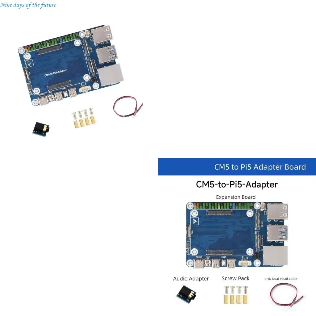 

Плата расширения RJ45 Gigabit Ethernet с портом HDTV и звуковой платой расширения для CM5 E65A