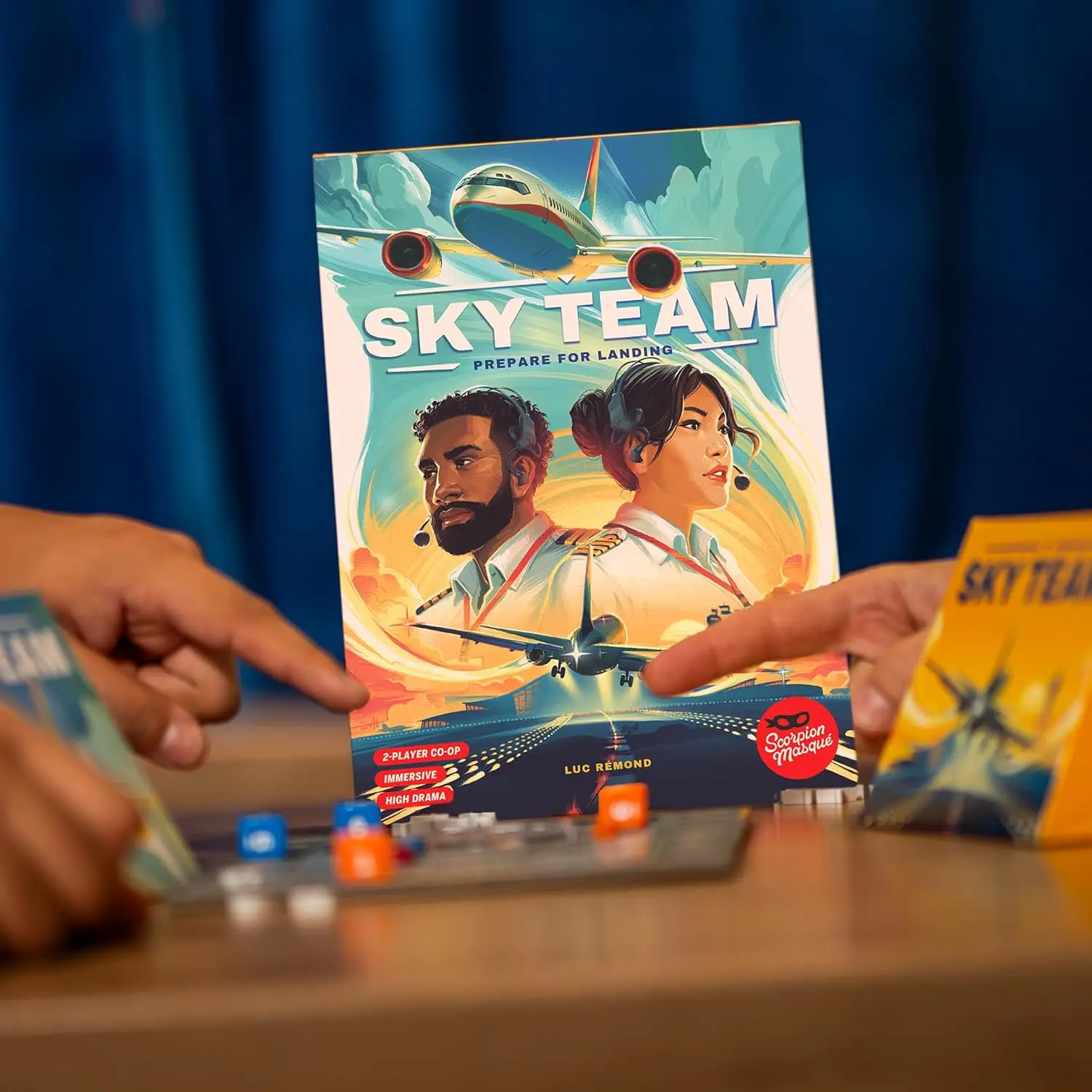 

Sky Team, настольная кооперативная игра для 2 игроков, возраст 10+ | 20 минут