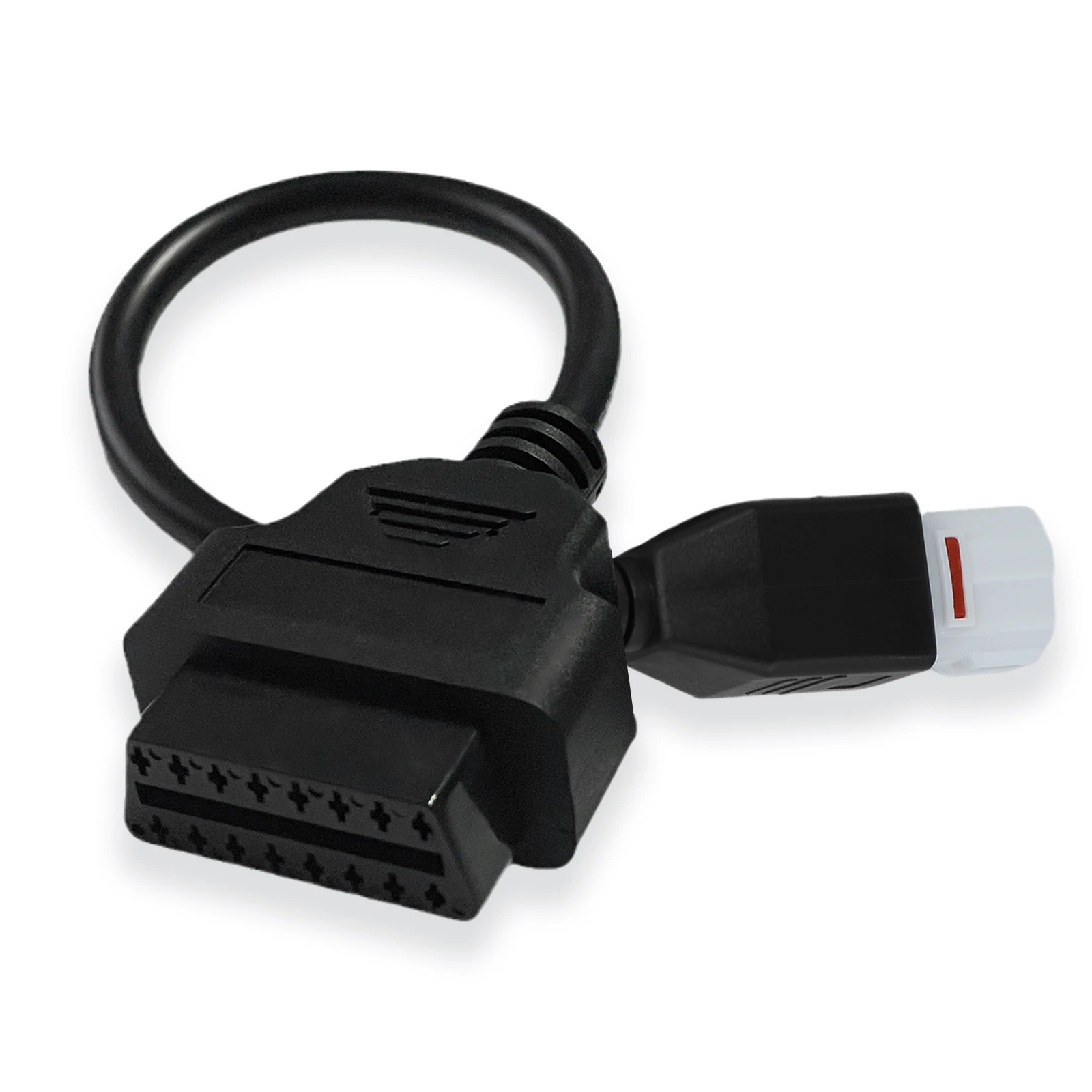Conector de diagnóstico para motocicleta Yamaha, Cable OBD2 de 4 pines a 16 pines para motocicleta R1,R6,MT07,MT10,FZ09,FZ10,XSR700,XSR900,TMAX530,XT1200ZE