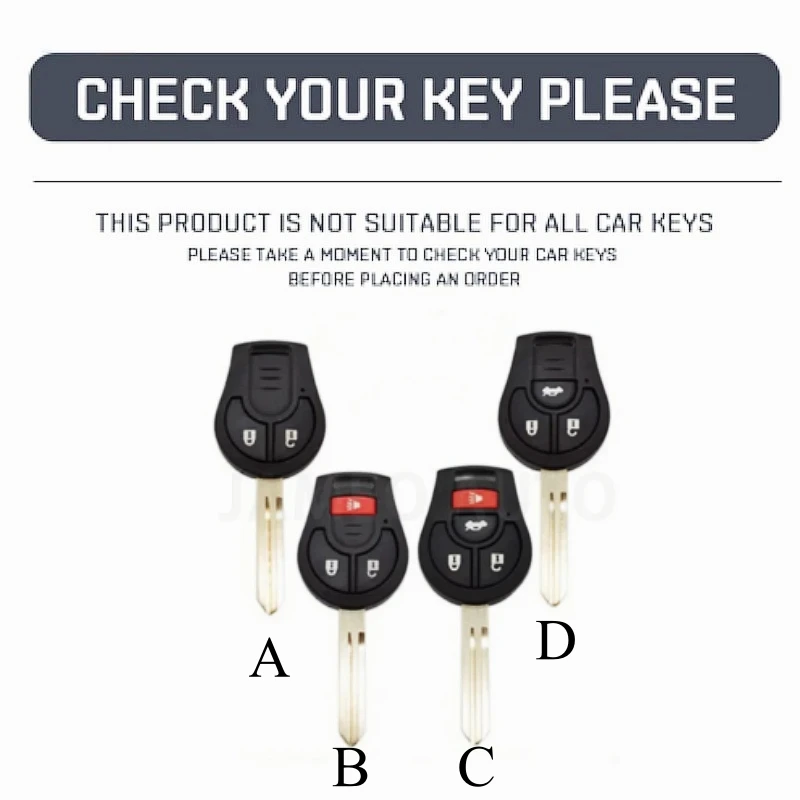 For Nissan March Tiida Altima Armada Cube Juke Maxima Pathfinder Rogue Sentra Versa TPU 2 3 4 Buttons Remote Key Case Cover