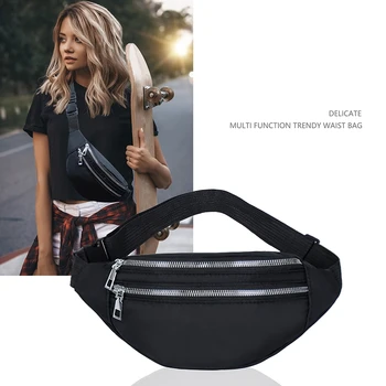 Fanny Pack Waist Bag Crossbody Bags Phone Pouch Chest Pack Holder Single Shoulder Bag Belt