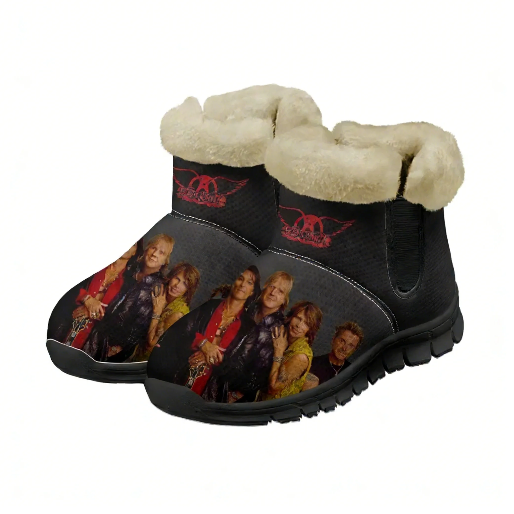 

Aerosmith Snow Boots Warm Boot Mens Womens Teentager Shoes High Quality Casual Lightweight Couple Sneakers Custom Sports Shoes