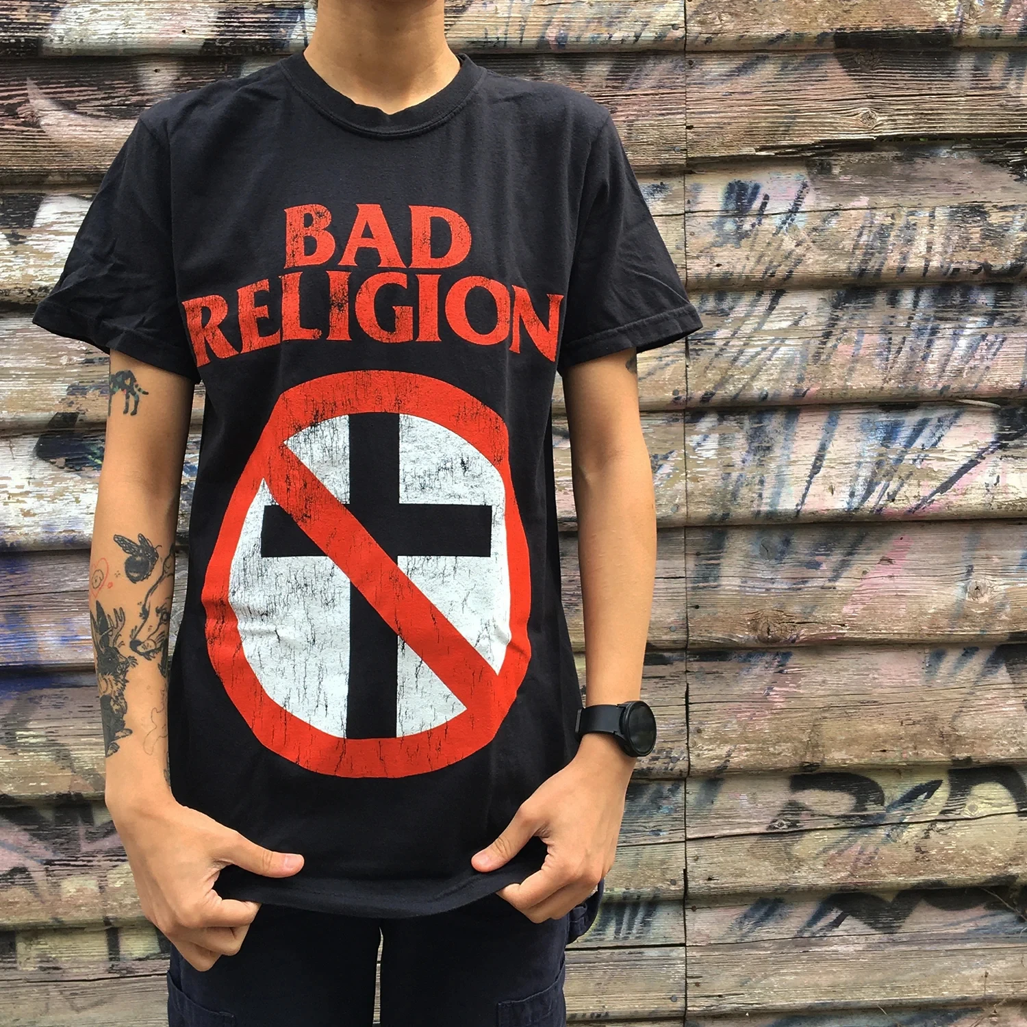 Camiseta de Algodón 2026 con Estampado de Bad Religion para Hombre, Estilo Punk Rock, Nueva Colección de Verano, Moda Vintage para Hombre y Mujer, Ropa Urbana