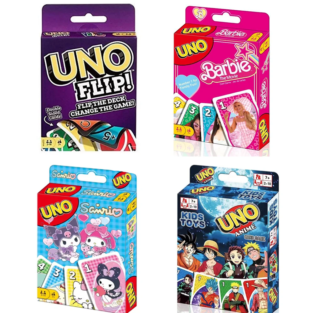 ***Hot UNO NO MERCY Matching Card Game Dragon Ball Z Multiplayer Family Party Boardgame Funny Friends Entertainment Poker