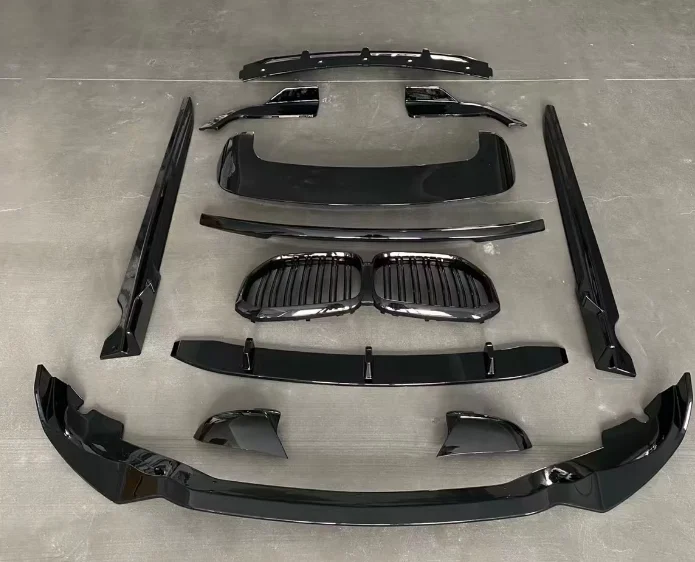 Dream Car Dark Warrior Full Body Kit Side Skirt Lip Diffuser Spoiler Grille Cover For  X5 G05 2019-2021
