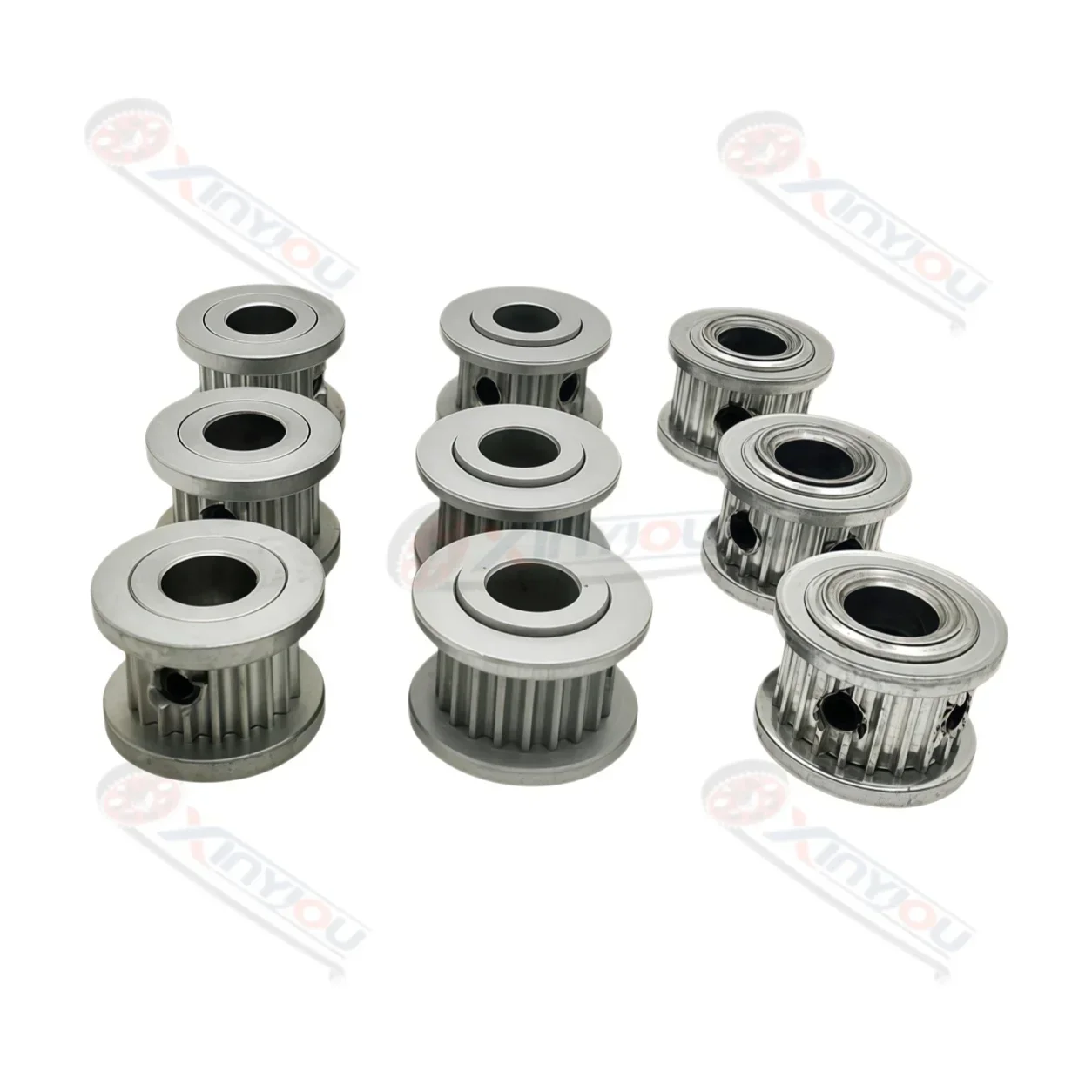 2GT GT2 AF Type 19T 20T 21T Aluminum Timing Pulley Bore 3mm 4mm 5mm 6mm 6.35mm 8mm for 6mm 10mm Belt 3D Printer CNC Pulley Wheel 3