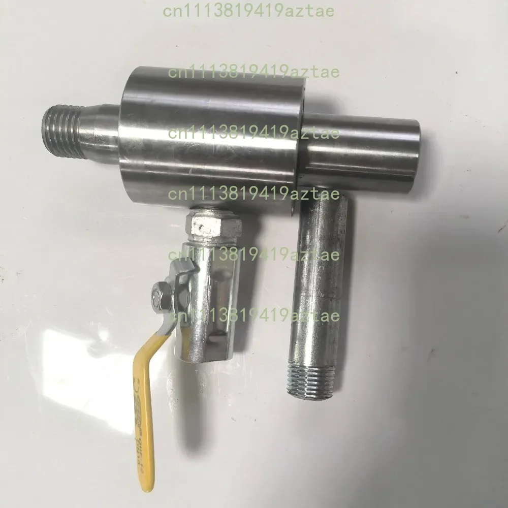 12mm 4-Point Water Drill Water Injector, High Pressure Resistant Durable Water Injection Nozzle for Sewage Application