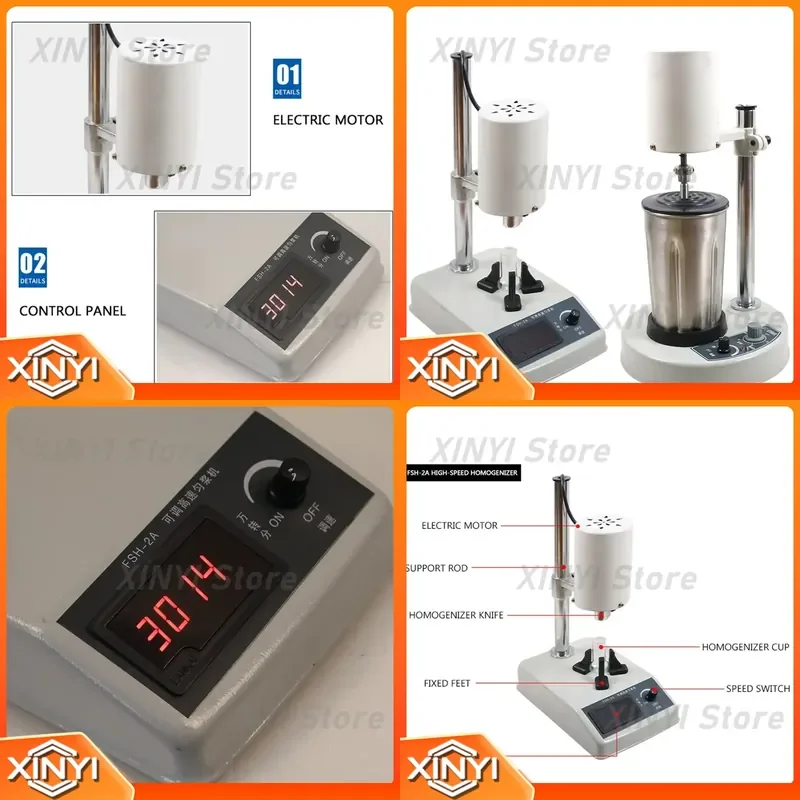 for Homogenizer Disperser Tissue Masher Laboratory High-speed Multipurpose Masher