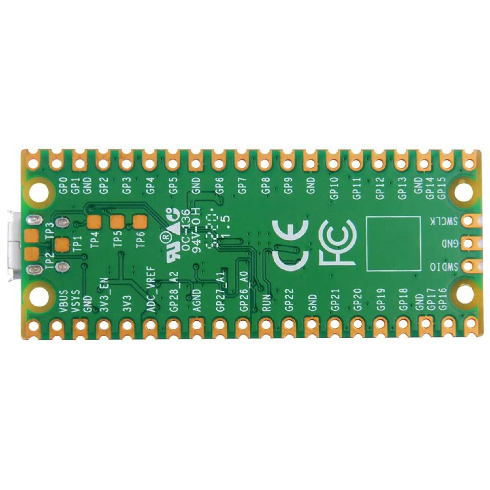 For Raspberry Pi Pico - Light Starter Kit, Consisting of Raspberry Pi Pico, Cable and Pin Headers