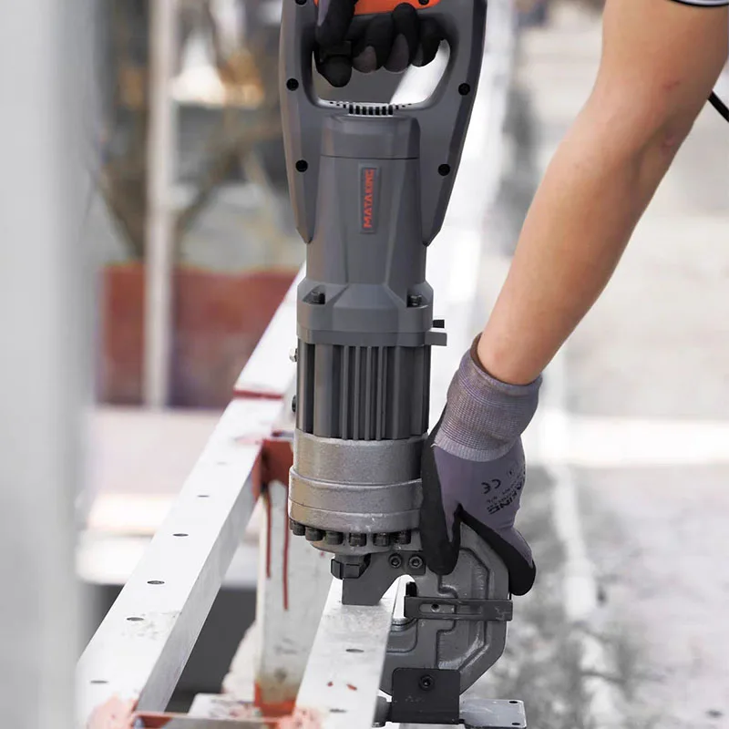 220V Electric Hydraulic Punching Machine Stainless Steel Angle Iron Channel Steel Drilling Machine