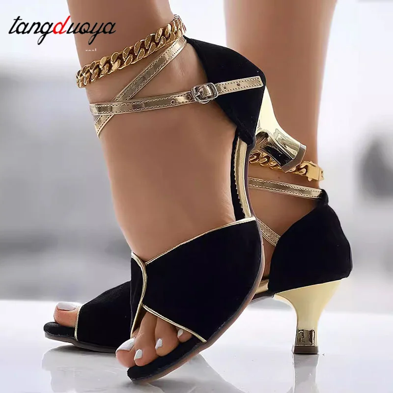 

Women Dance Shoes for Dancing Woman/Girls/Ladies Ballroom Latin Modern Tango&Salsa 3.5/5.5CM Heel Dancing Shoes Training Sandals