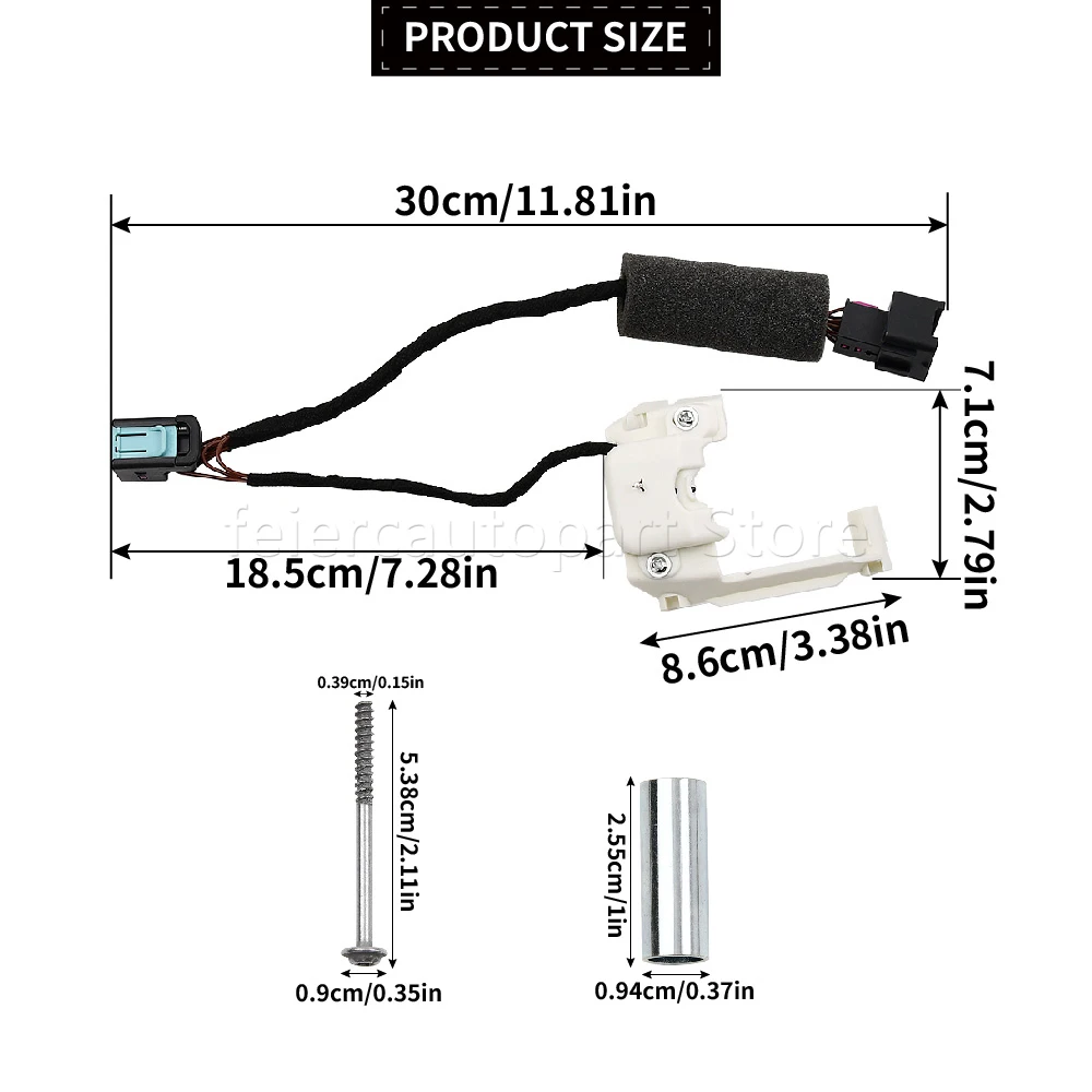 OEM 3Q0713128A Car Automatic Gear Box Selector Microswitch For Skoda Scala Kamiq 2019-2024 Car Accessories