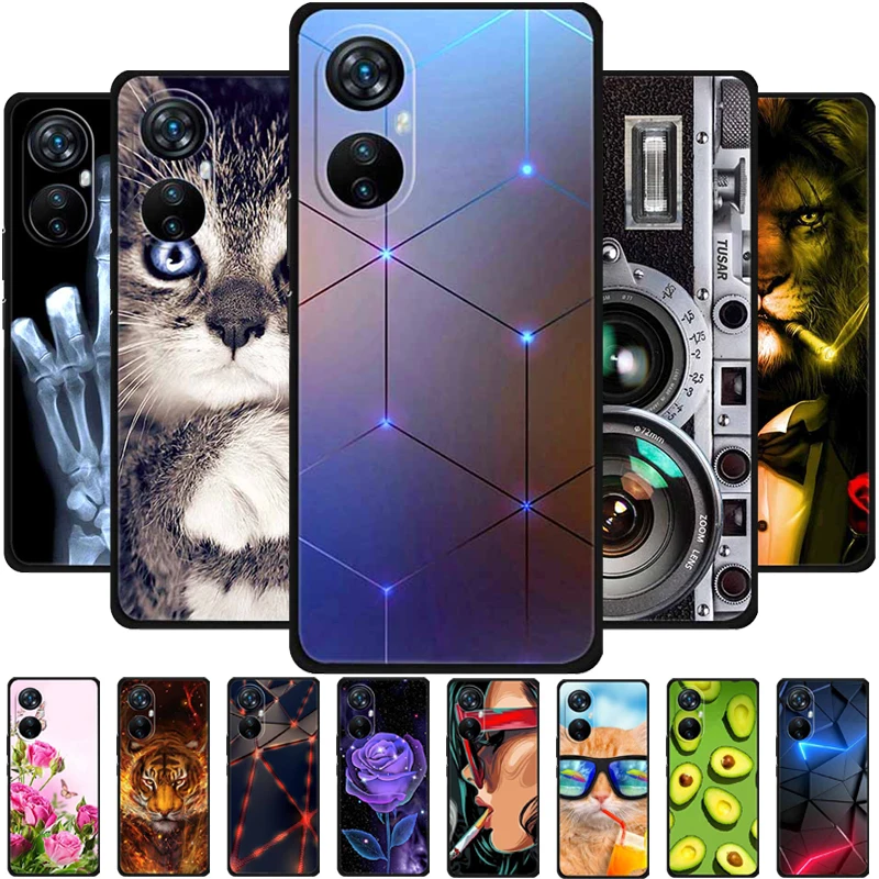 For Blackview A200 Pro Case Fashion Black Soft TPU Bumper Silicone Funda for Blackview A200Pro A 200 Pro Phone Cover Shells Capa