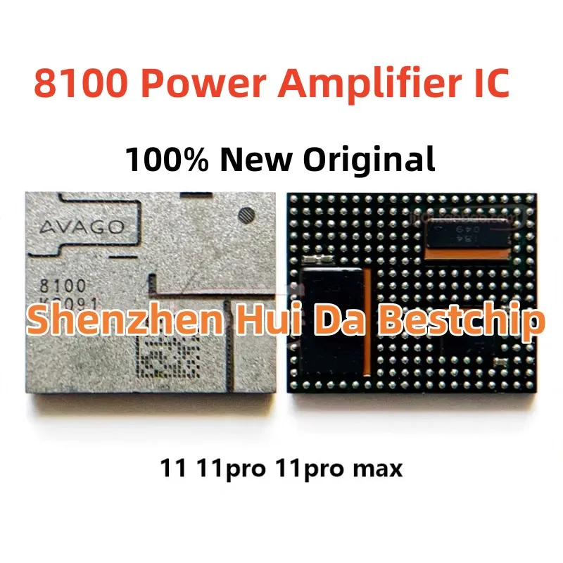 

5pcs-30pcs 8100 Power Amplifier IC For iPhone 11 11Pro 11promax PA Chip