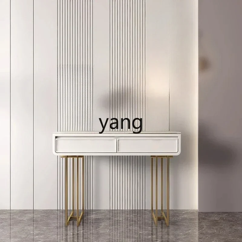 LTT light luxury rock slab dressing table bedroom dressing table modern minimalist storage dressing table