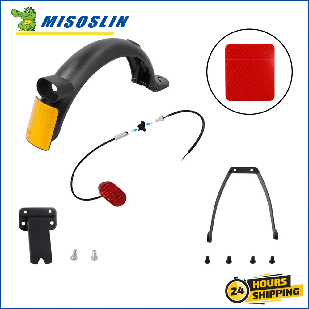 New Rear Mudguard Upgraded Fender/Bracket Support /Back Stop Tail Light For Xiaomi M365 M365Pro 2 Electric Scooter Accessories