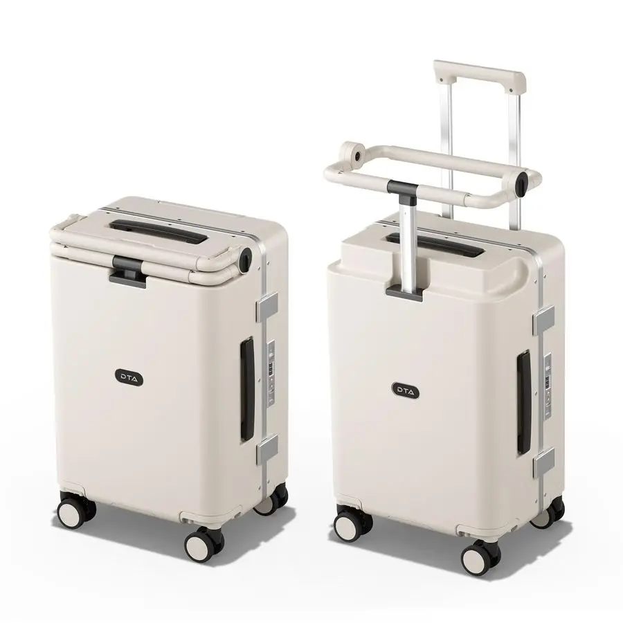 

Carry On Luggage for Kids with Seat, Moms MustHave Suitcase Stroller, Adjustable Handle, Hard Shell PC Suitcase for Family