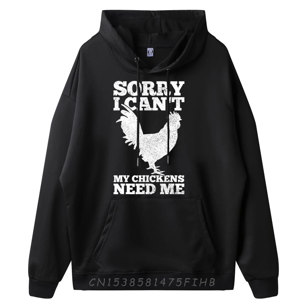 Chicken Mom Dad Funny Poultry Hoodies For Men Family Sweatshrt Gift Idea Funny O-Neck Hoodies Long Sleeve