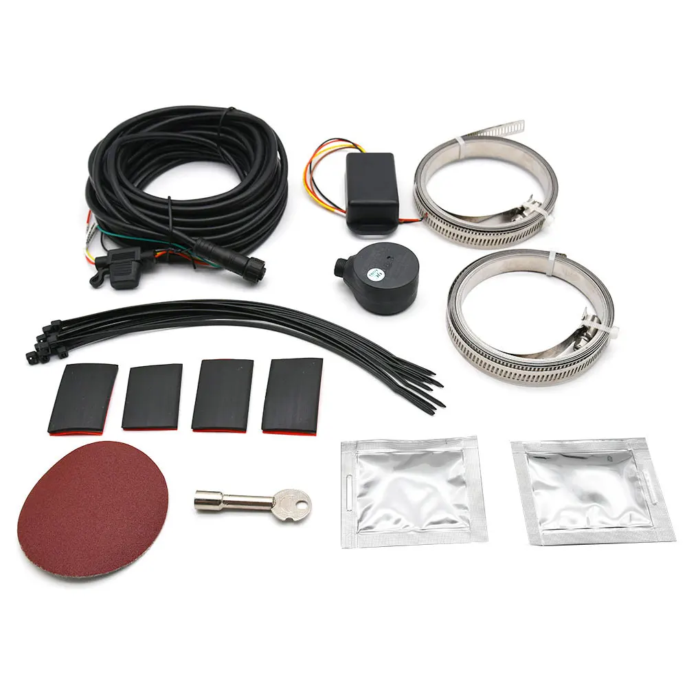 Non-Contact Ultrasonic Fuel Level Sensor Monitoring System Fuel Level Gauge Ohm Signal Gauge UL212-F Interface Fit Marine Boat