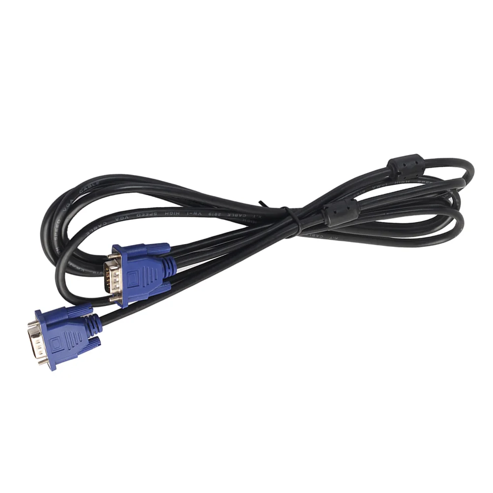 

3 Meters VGA Cable Male to Male Monitor Cable Video Adapter Cable with Ferrite Cores for Computer PC HDTV Projector Display