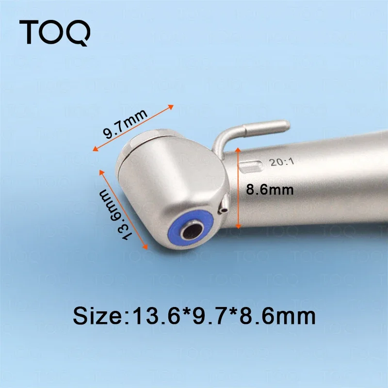 SG20 contraangulo Dental Low Speed Handpiece 20:1 Reduction Implant Surgery Contra Angle Handpiece Air Turbine