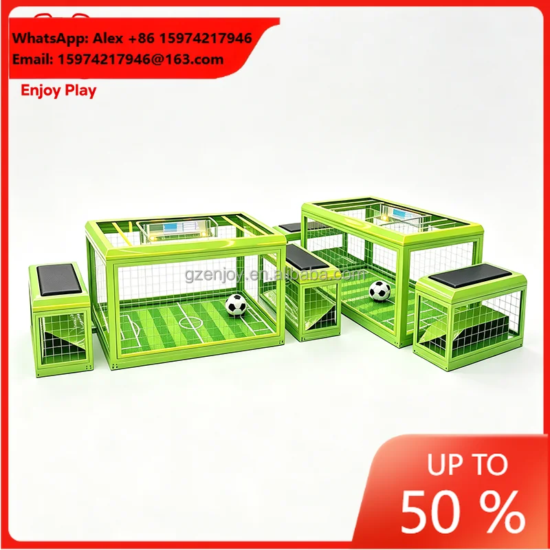 Under Table Soccer Game Machine Hot Selling 2 Player Interactive Metal Football For FEC Mall Restaurant OEM Custom