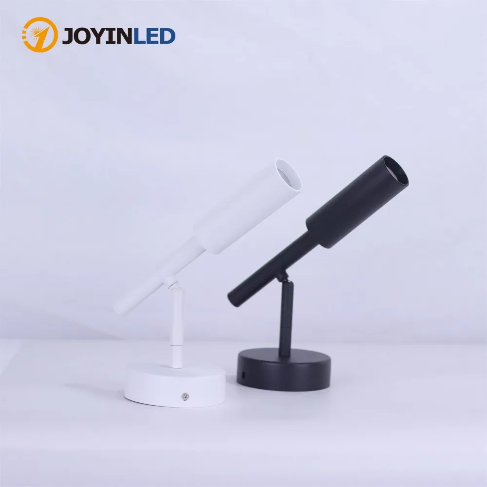 joyinled-モダンウォールランプ-ブラックホワイト-led読書スポットライト-家庭学習用ウォールライト-寝室ベッドサイド-リビングルーム装飾ライト