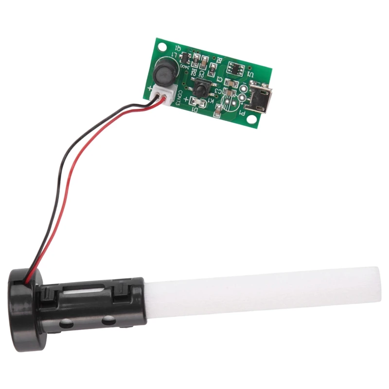 USB Mini Umidificador Névoa Driver Circuit Board, nebulizador atomização, Filme Atomizador Folha, Kits DIY, 2pcs