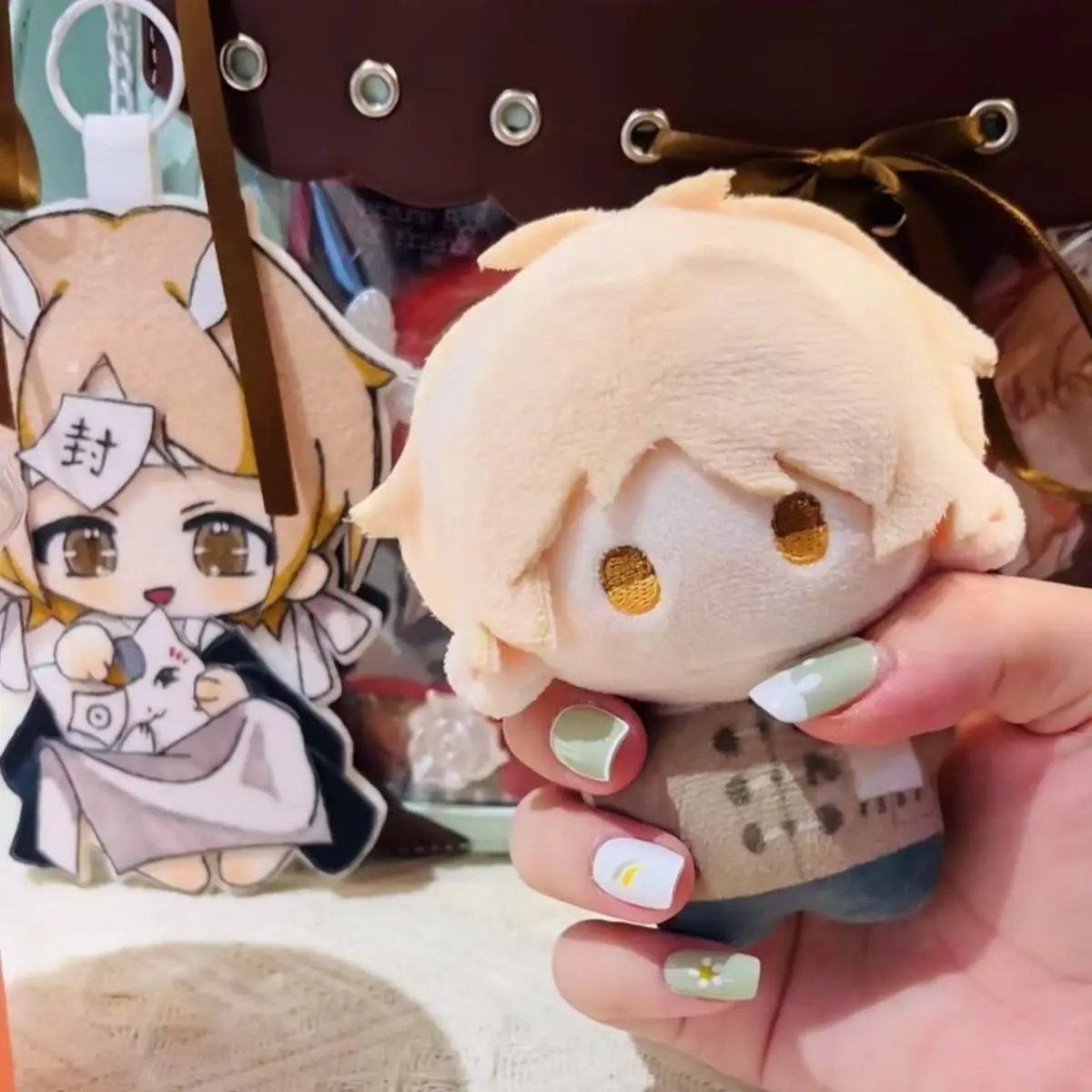 10cm/3.93in Natsume’s Book of Friends Anime Plush Decorative Doll Kawaii Peripherals Cute Stuff Cotton Collectible Birthday Gift